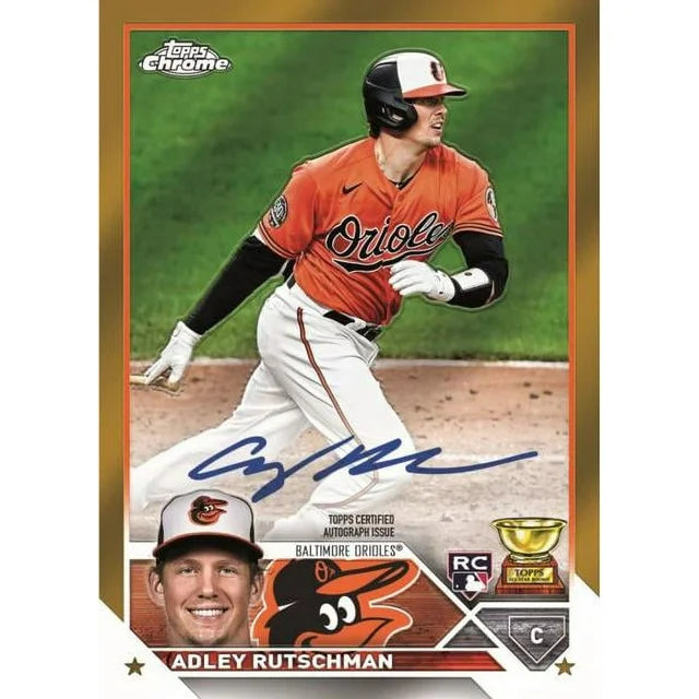 2023 Topps Chrome Baseball Trading Cards Blaster Box