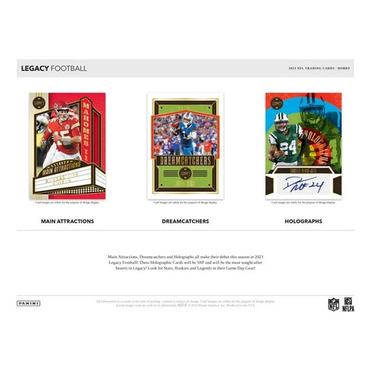 2023 PANINI LEGACY FOOTBALL HOBBY BOX