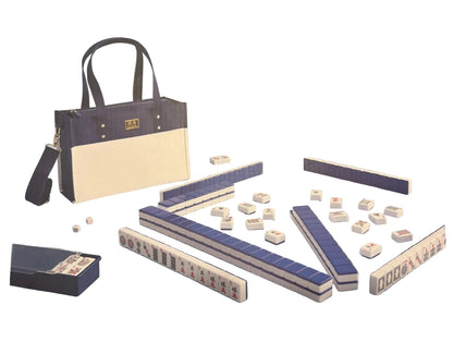 Mahjong Tile Set with Storage Tote