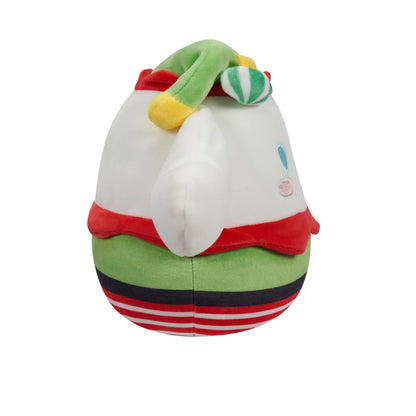 Squishmallows Cinnamoroll Wearing Elf Costume 8" 2023 Sanrio Christmas Collection Stuffed Plush