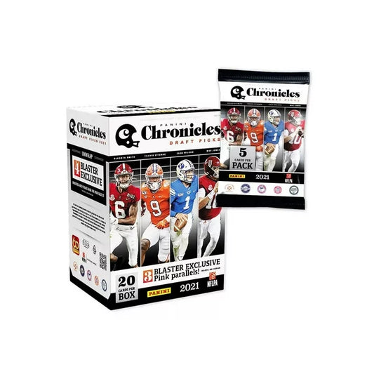 2021 Panini Chronicles Draft Picks NFL Football Blaster Box