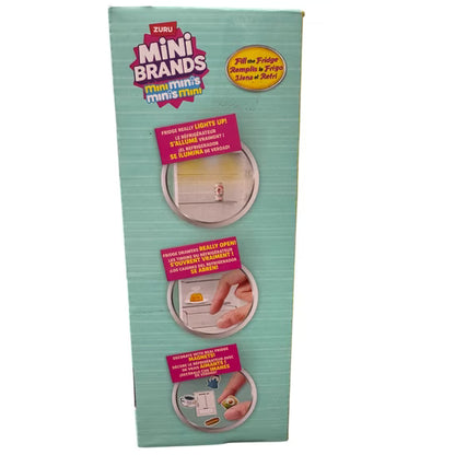 Mini Brands Fill the Fridge Series 1 Playset with 3 Capsules