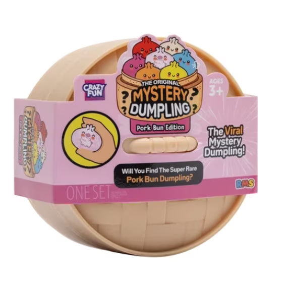 Crazy Fun Mystery Dumpling Pork Bun Edition Stress Ball
