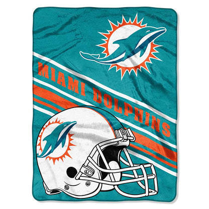 NFL Team Raschel Throw 60"x80" Assorted Teams Choose Your