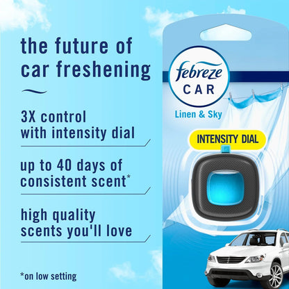 Febreze Air Freshener Car Vent Clips Assortment, 5 Count  - Choose Yours
