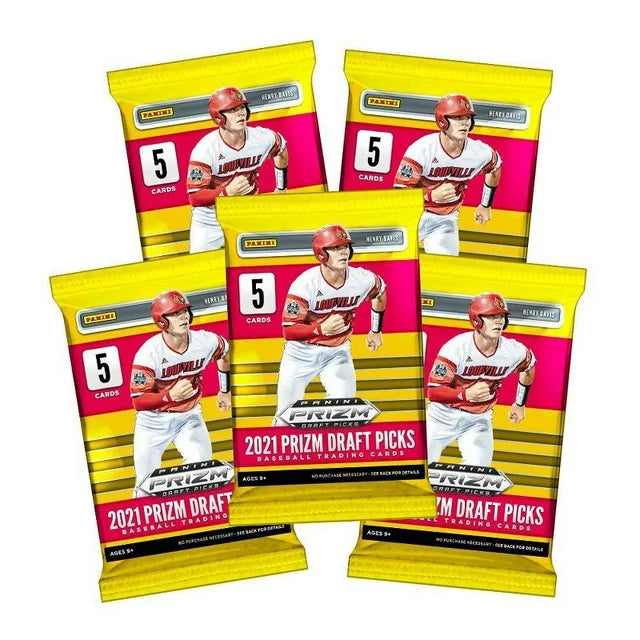 2021 Panini Prizm Draft Pick Baseball Trading Cards Factory Sealed Blaster Box