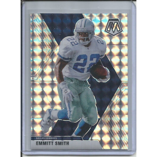 2020 Panini Mosaic Silver Mosaic Prizm #64 Emmitt Smith Dallas Cowboys