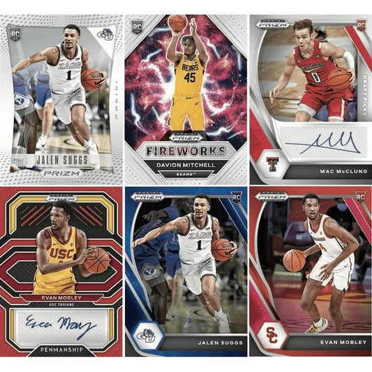 2021/22 Panini Prizm Draft Picks Basketball Mega Box (Orange Ice Prizms!)