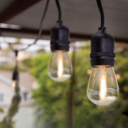 Feit Electric LED 0.7W (11W Equivalent) 2200K Medium Base String Light Bulb, Shatter Proof