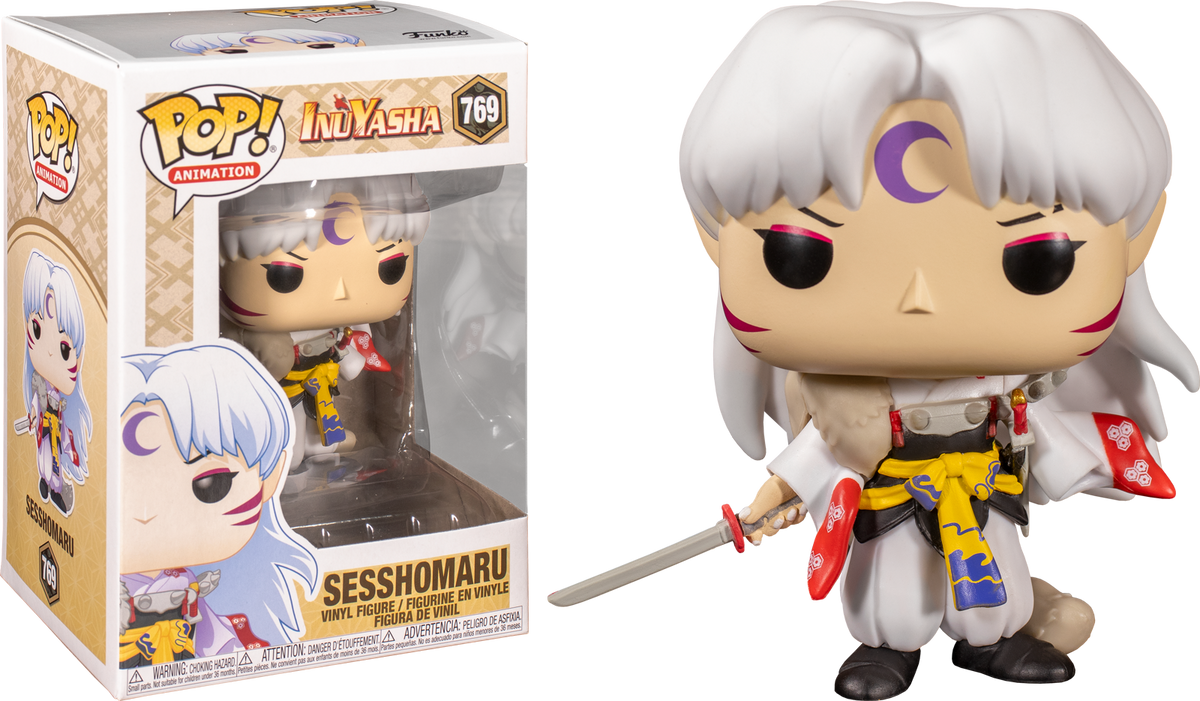 Funko Pop! Animation InuYasha Sesshomaru #769 Vinyl Figure - Box Wear