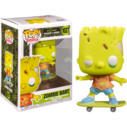 Funko Pop! The Simpson Treehouse of Horror #1027 Zombie Bart