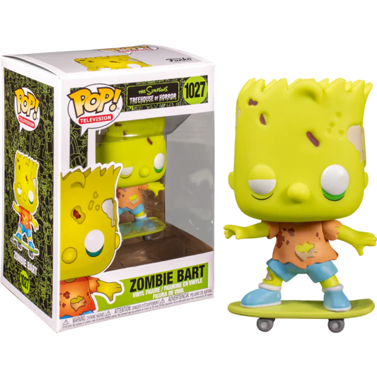 Funko Pop! The Simpson Treehouse of Horror #1027 Zombie Bart