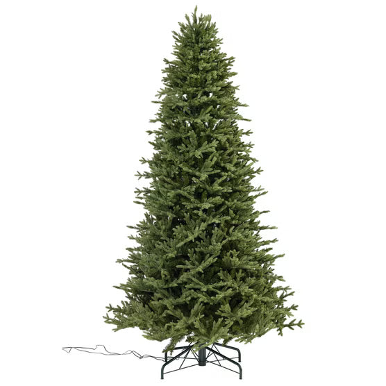 9-Foot Pre-Lit Radiant Micro LED Twinkle Artificial Christmas Tree