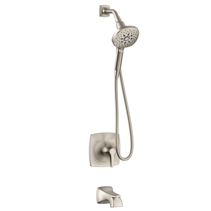 Kohler Riverly Rite-Temp Bath and Shower Kit, Brushed Nickel - alternate view