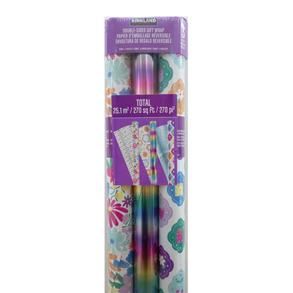 Kirkland Signature Everyday Gift Wrap, 270 sq. ft., 3-Pack