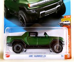 Hot Wheels GMC Hummer EV HW Hot Trucks 3/10, 116/250 (Green)