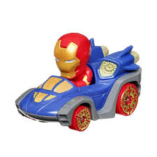 Hot Wheels RacerVerse Die-Cast Vehicle with Iron Man