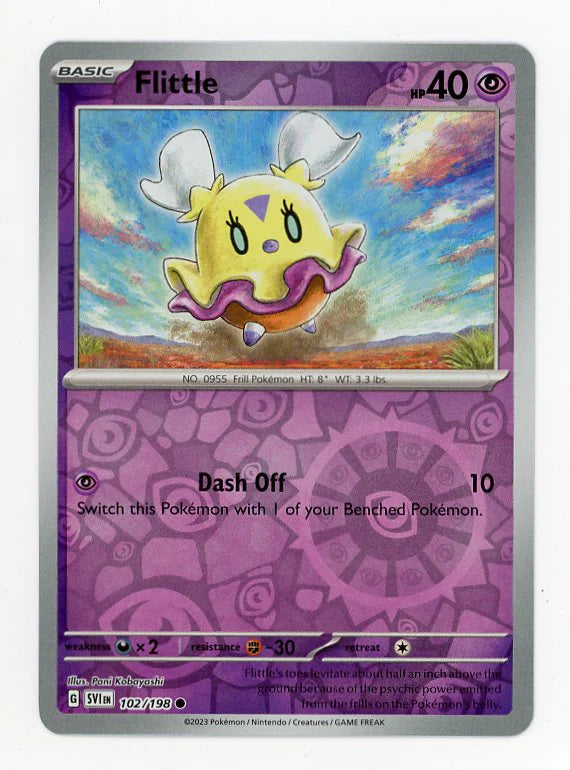 Scarlet and Violet Scarlet & Violet Reverse Holo 102 Flittle