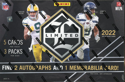 2022 Panini Limited Football Hobby Box