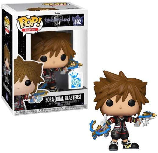 Funko Pop! Kingdom Hearts Sora (Dual Blasters) #492 GameStop Insider Club Exclusive - Box Wear