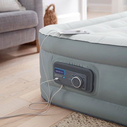 AeroBed Comfort Lock Laminated Inflatable Queen Air Mattress - Used