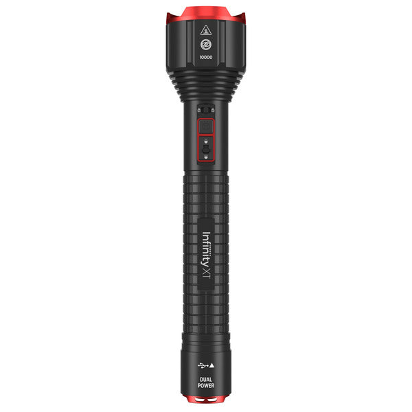 Infinity X1 10,000-Lumen Dual Power Rechargeable Flashlight
