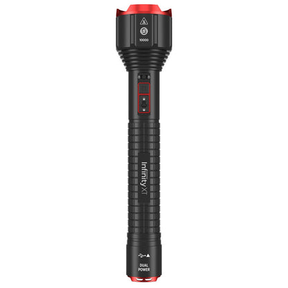 Infinity X1 10,000-Lumen Dual Power Rechargeable Flashlight