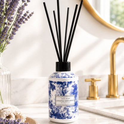 Home & Body Toile Fleur Reed Diffuser, Set of 3 - photo 2