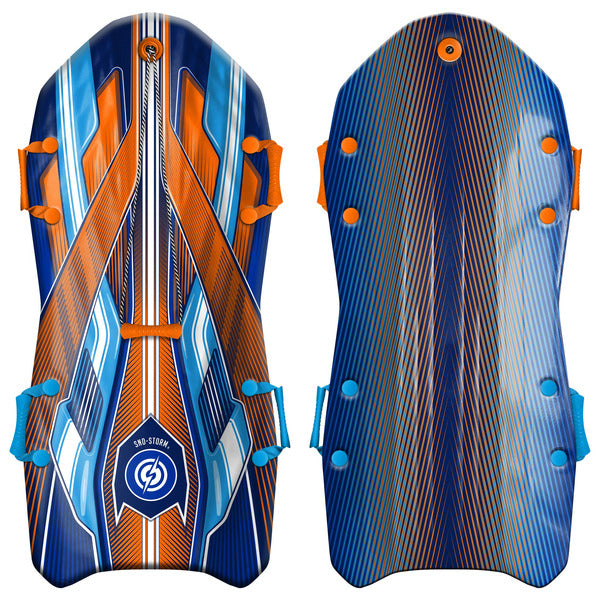 Viper 50-Inch Foam Snow Sled with Handles - image 1