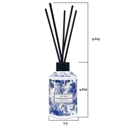 Home & Body Toile Fleur Reed Diffuser, Set of 3 - photo 3