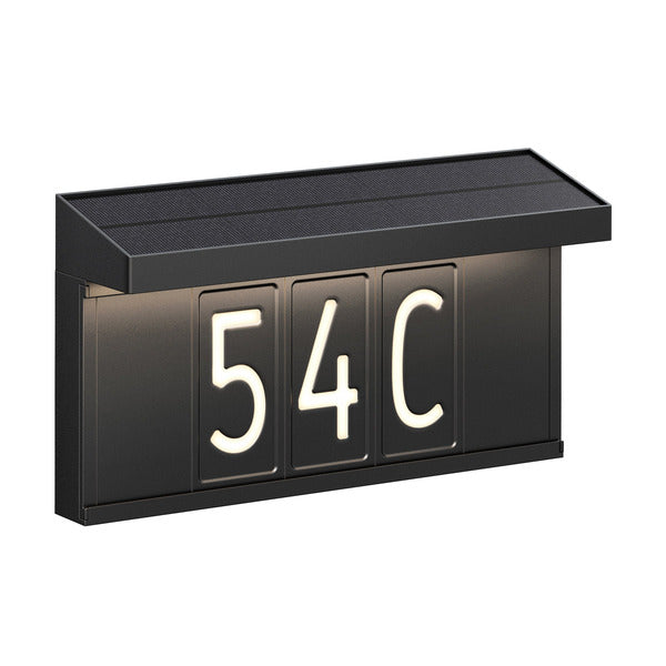 Artika Bowen Solar LED Address Wall Light - image 2
