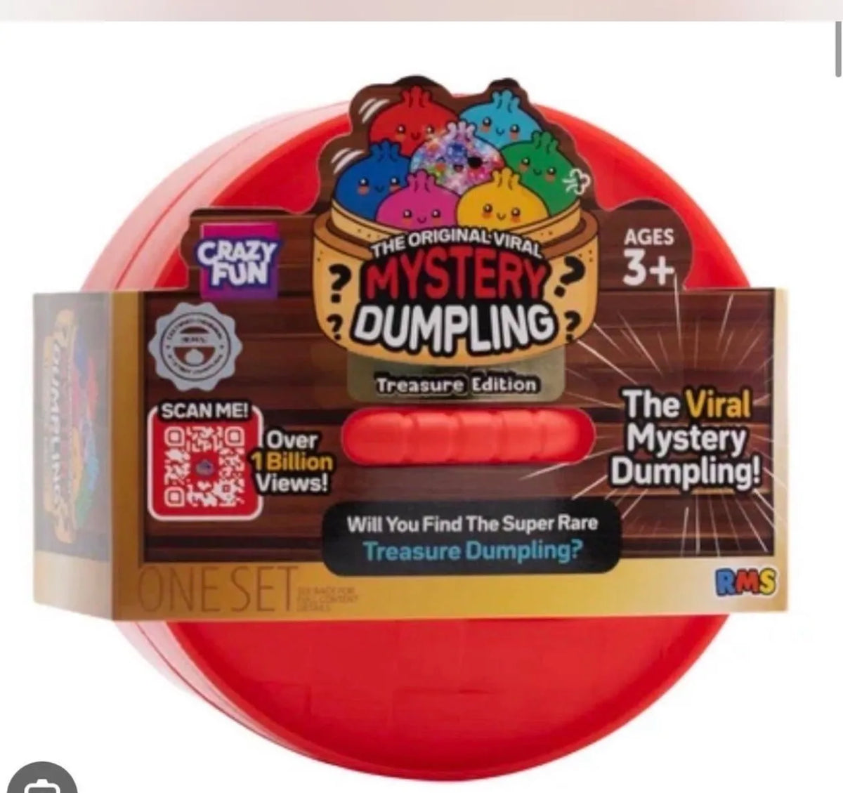Crazy Fun Mystery Dumpling Pork Bun Edition Stress Ball