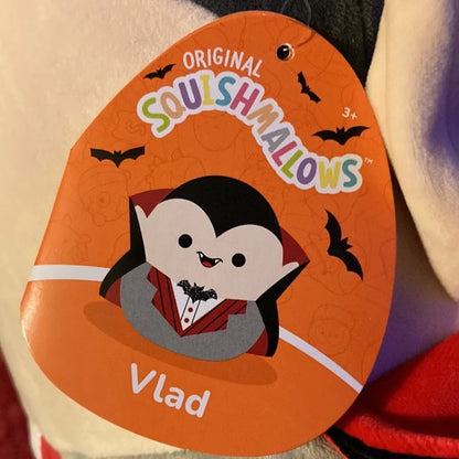 Squishmallows Vlad the Dracula Vampire 12" 2023 Halloween Collection Stuffed Plush - walk-of-famesports