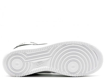 Nike Air Force 1 High Supreme World Famous White Size 12M