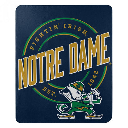 NCAA 50"x60" Campaign Fleece Blanket Assorted Teams Choose Your