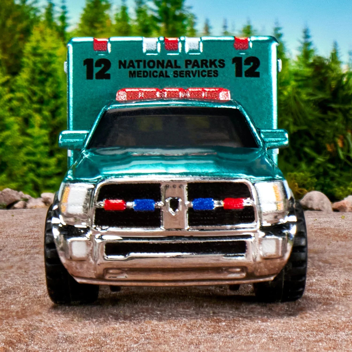 Matchbox Collectors Matchbox 2019 Ram Ambulance - walk-of-famesports