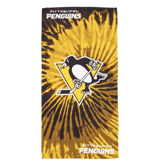 Pittsburgh Penguins Psychedelic Beach Towel 30"x60"