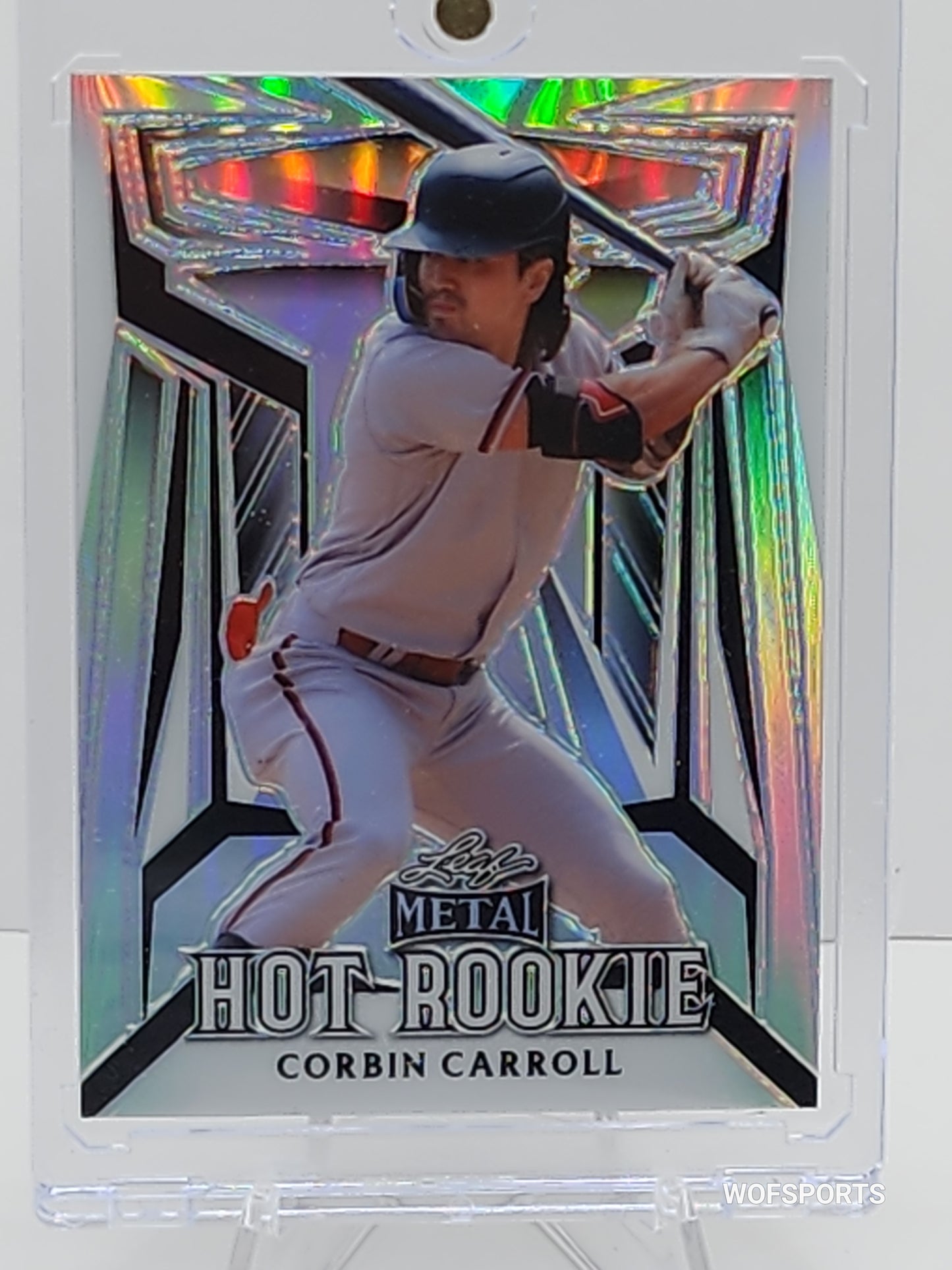 Corbin Carroll 22/25 2023 Leaf Metal Hot Rookie Card #HA-1