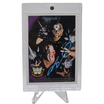 2010 Topps WWE The Road Warriors AUTO Rookie #107