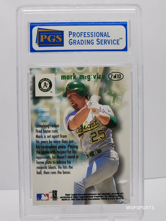 1997 Circa Mark McGwire #7 PGS 8.5 NM-MT Oakland Athletics
