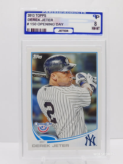 2013 Topps Opening Day Baseball #150 Derek Jeter Parish 8