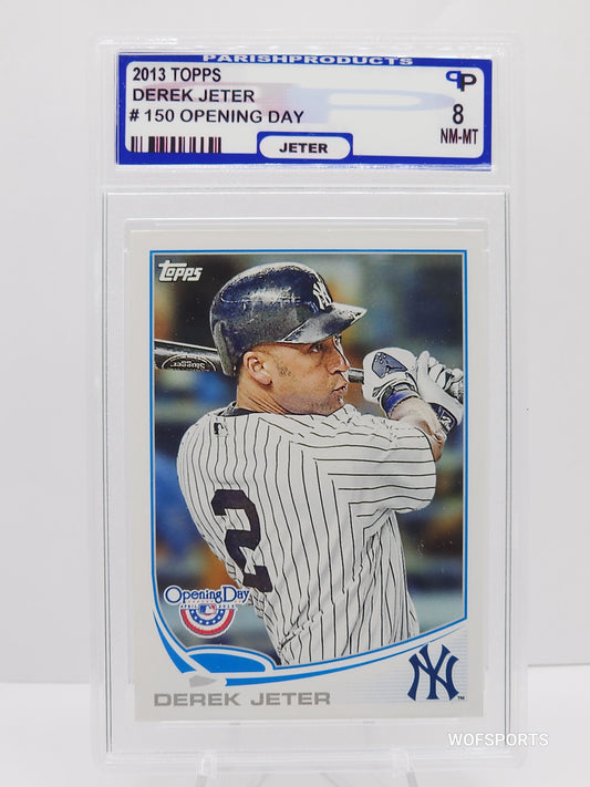 2013 Topps Opening Day Baseball #150 Derek Jeter Parish 8