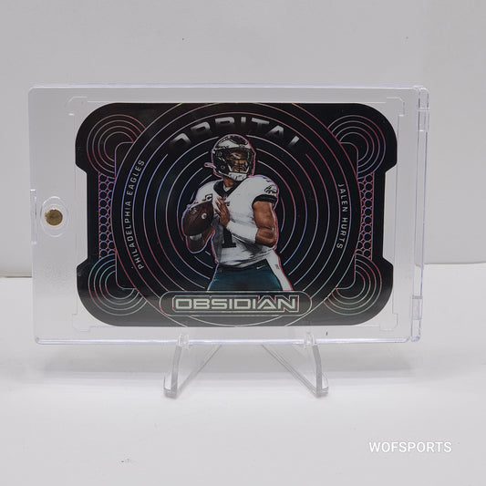 2022 Obsidian #ORB_JHU Jalen Hurts ORBITAL DIE CUT 03/10 Eagles