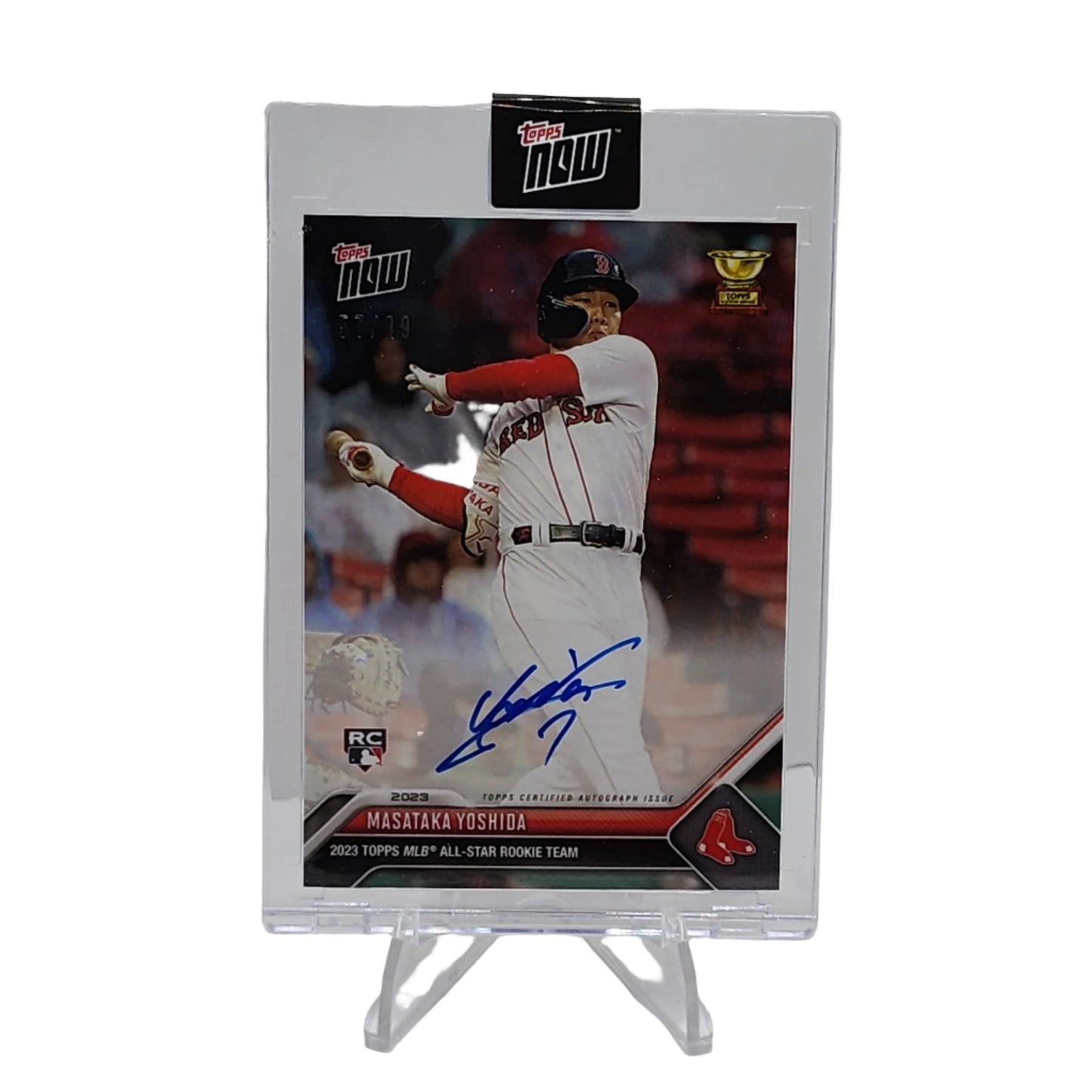 2023 MLB TOPPS NOW Rookie Cup - On-Card Autograph 57 to 99 or Lower - Masataka Yoshida