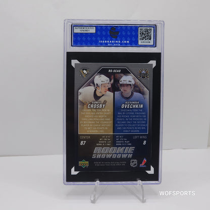 2005 UDC #RS-SCAO S. Crosby / A. Ovechkin Rookie Showdown ISA 9