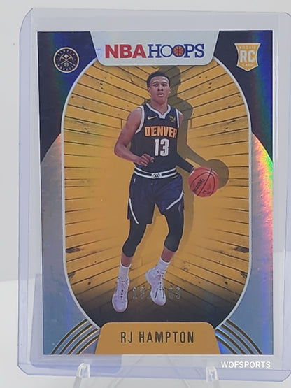 2020-21 Panini Hoops Silver #239 RJ Hampton Rookie RC 131/199