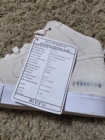 Unreleased Sample Nike Dunk High Autoclave Tier Zero Size 5.5M / 7W