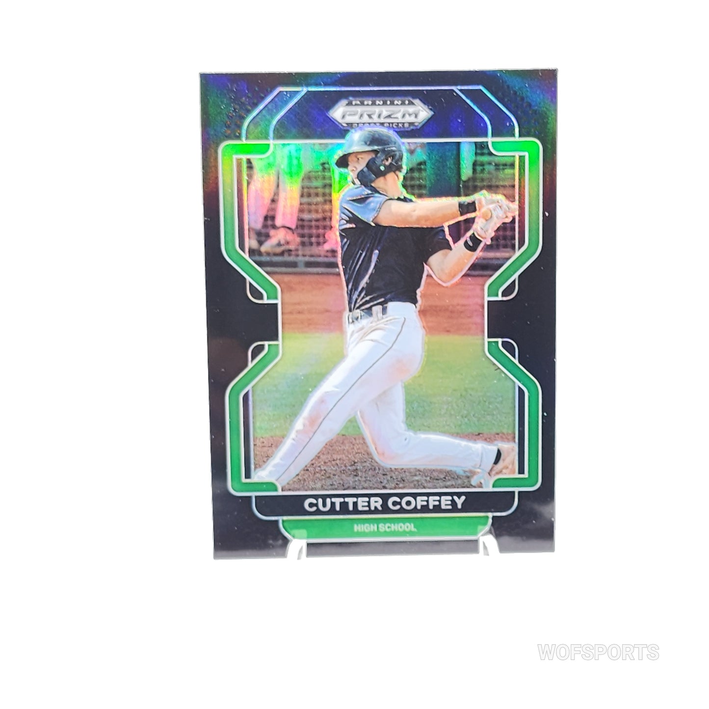 2022 Panini Prizm Draft Pick Cutter Coffey Black Prizms #41 High School