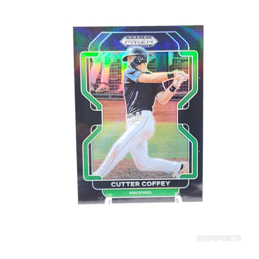 2022 Panini Prizm Draft Pick Cutter Coffey Black Prizms #41 High School