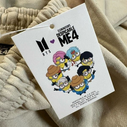 BTS x Despicable Me Minion Sweatpants SZ Small